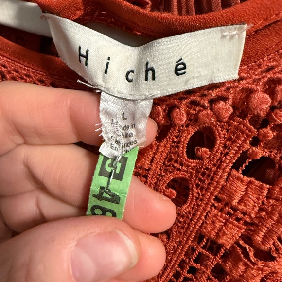 Anthropologie Hiche Brindisi Lace Tunic Dress - Picture 8 of 8